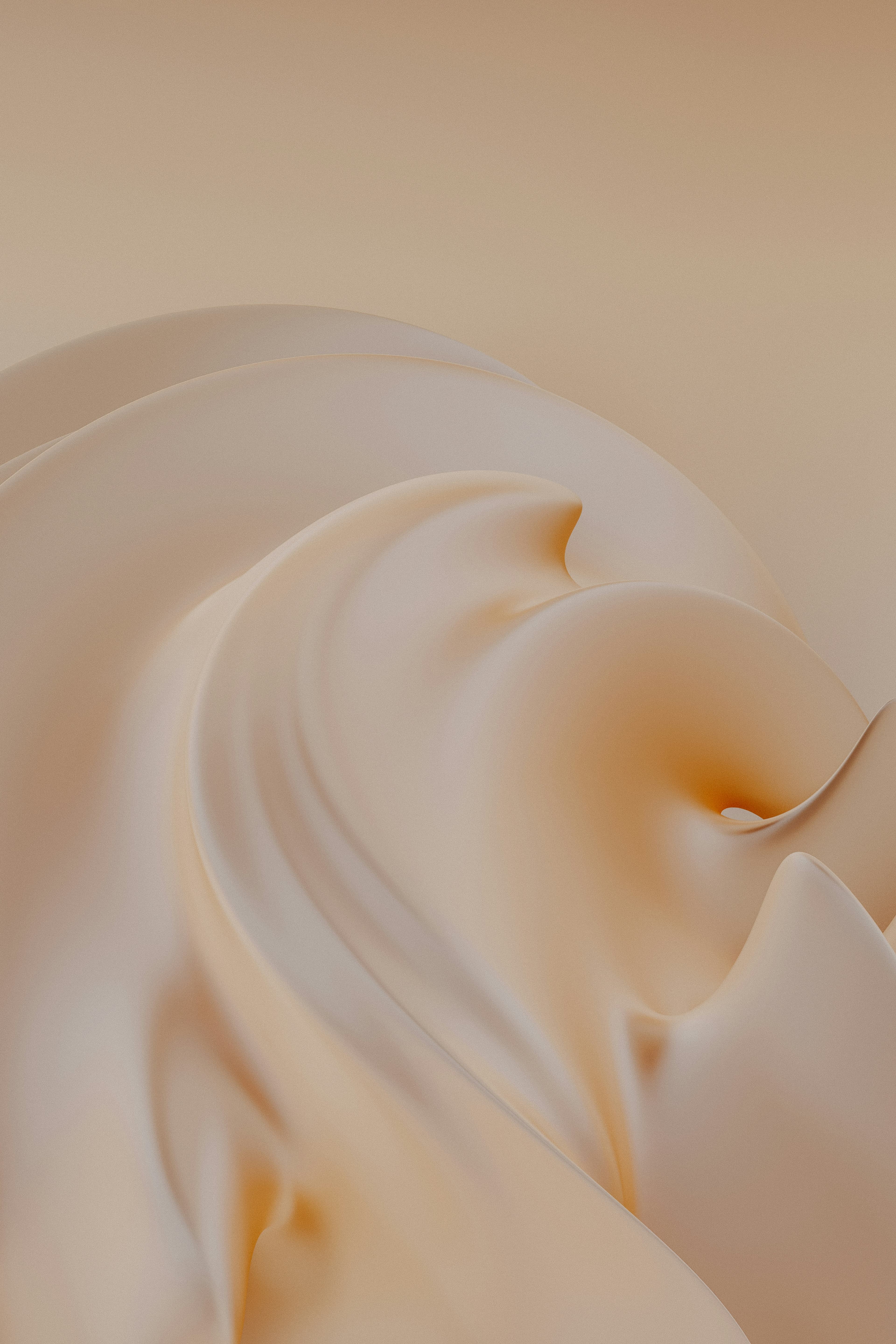 Close-up of a white cosmetic cream texture